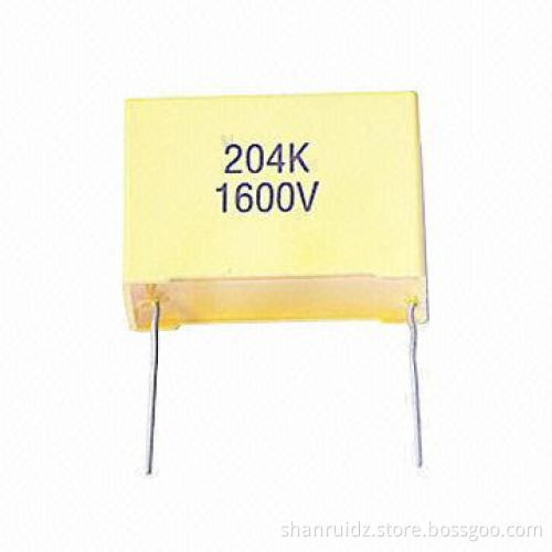 Metalized Polypropylene Film Capacitor Box with Low-dissipation and Very Low-loss at High-frequency